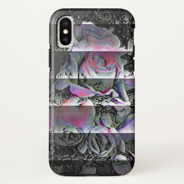 Capa Para iPhone, Case-Mate Techno Bouquet  (Verso)
