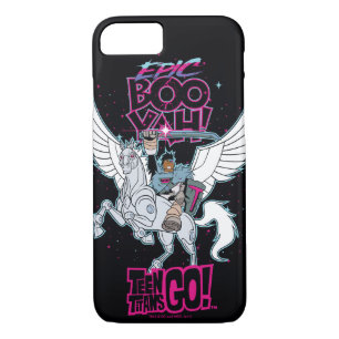 Capa Para iPhone Da Case-Mate Teen Titans Go! Guerreiro Cyborg Riding Pegasus