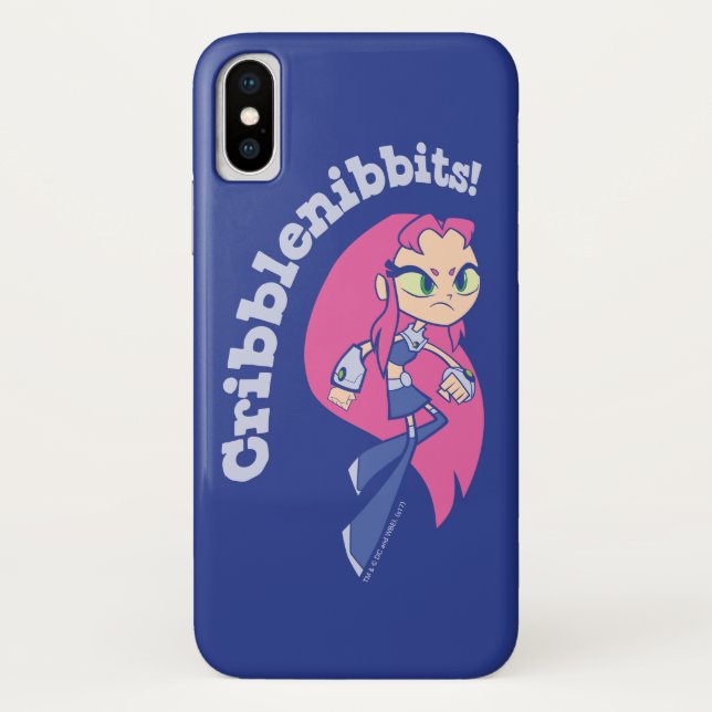 Capa Para iPhone, Case-Mate Teen Titans Go! | Incêndio "Cribblenibbits!" (Verso)