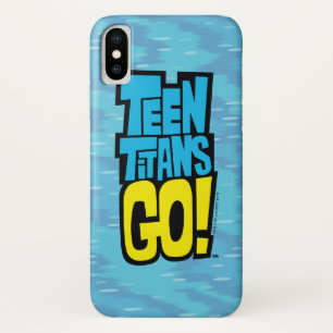 Capa Para iPhone X Teen Titans Go! Logo