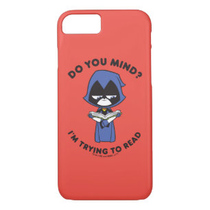 Capa Para iPhone Da Case-Mate Teen Titans Go! Raven "Estou Tentando Ler"