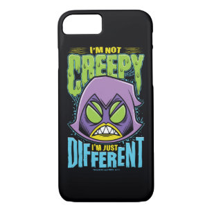 Capa iPhone 8/7 Teen Titans Go! Raven "Não assustador sou difere