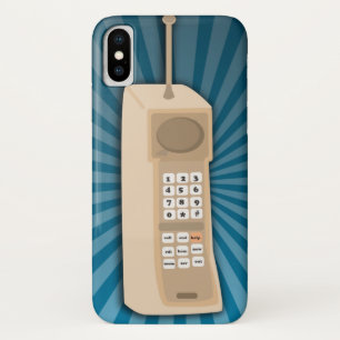 Capa Para iPhone X Telemóvel engraçado do tijolo