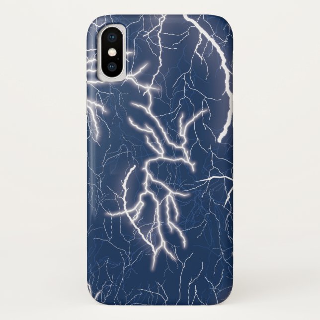 Capa Para iPhone, Case-Mate Tempestade Thunder Strike Relâmpago (Verso)