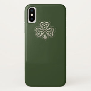 Capa Para iPhone Da Case-Mate Tendência elegante, shamrock irlandês sortudo