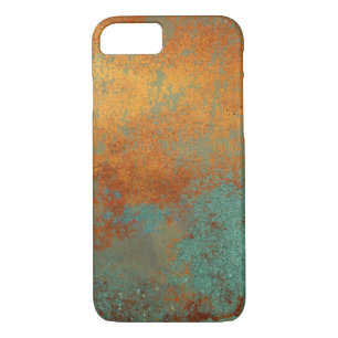 Capa iPhone 8/7 Tendência Rich Copper Patina Metálica