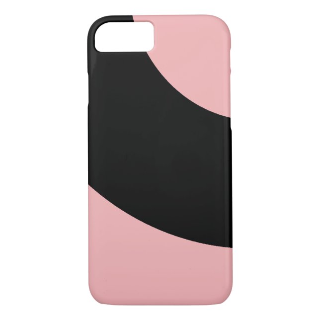 Capa Para iPhone, Case-Mate Tendência Rosa e Negra (Verso)