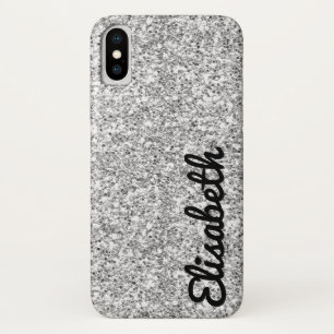 Capa Para iPhone Da Case-Mate Tendy Hot prata com brilho impresso personalizado