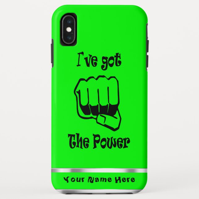Capa Para iPhone, Case-Mate Tenho o Power iPhone XS Max Case (Verso)