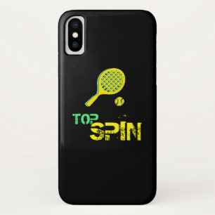 Capa Para iPhone Da Case-Mate Tênis Esporte Pop de Arte, Racket Verde e Amarelo