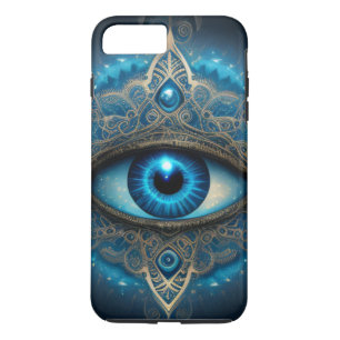 Capa iPhone 8 Plus/7 Plus Terceiro olho Moderno Personalizado