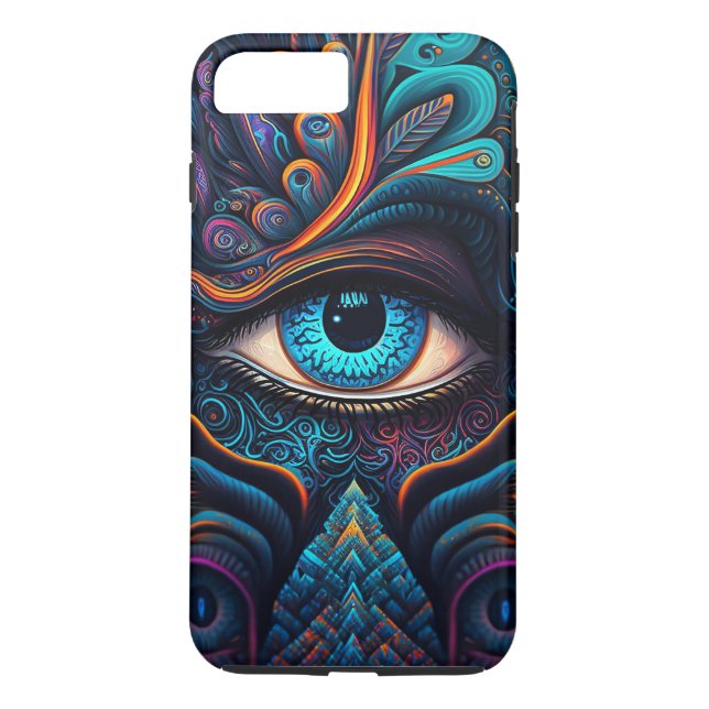 Capa Para iPhone, Case-Mate Terceiro olho Moderno Personalizado (Verso)