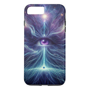 Capa iPhone 8 Plus/7 Plus Terceiro olho moderno personalizado