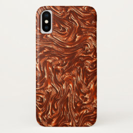 Capa Para iPhone Da Case-Mate Terrata marrom texturizada