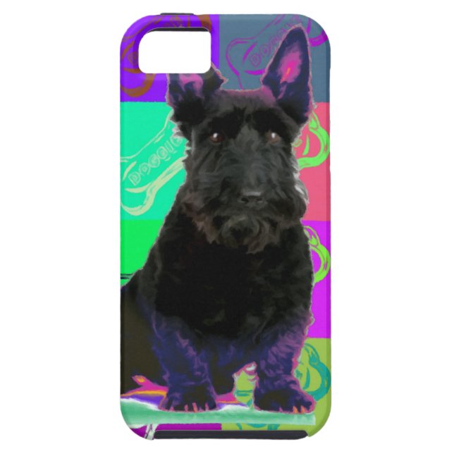 Capa Para iPhone, Case-Mate Terrier Escocês (Traseira)