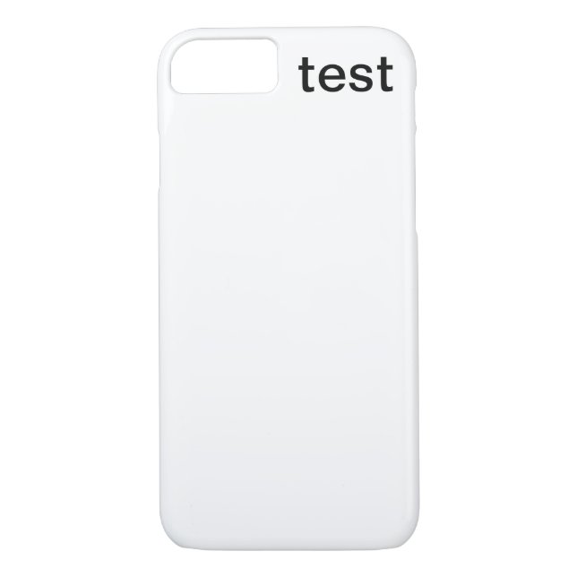 Capa Para iPhone, Case-Mate teste (Verso)