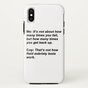 Capa Para iPhone Da Case-Mate Teste de Sobriedade