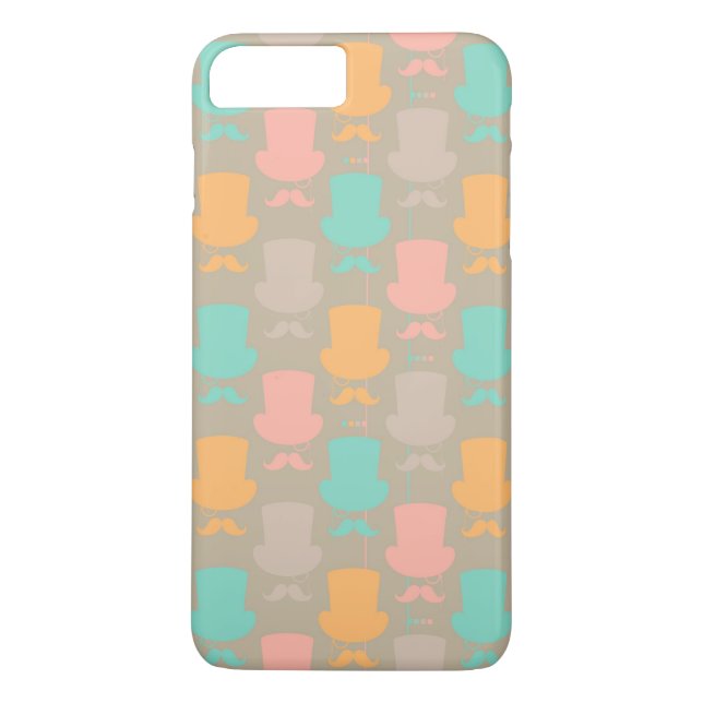 Capa Para iPhone, Case-Mate Teste padrão 2 do bigode (Verso)
