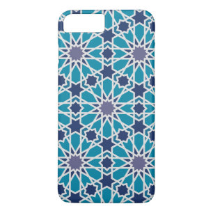 Capa Para iPhone Da Case-Mate Teste padrão abstrato em azul e em cinzento