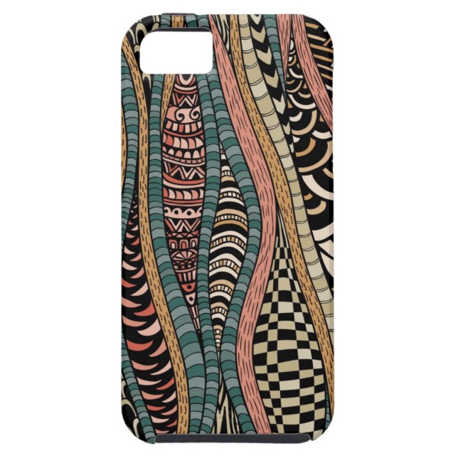 Capa Para iPhone, Case-Mate Teste padrão abstrato no estilo étnico (Traseira)