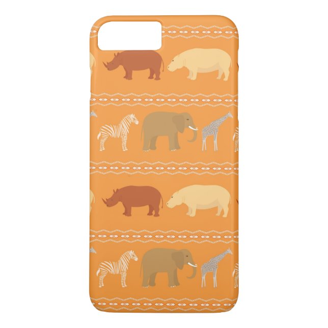 Capa Para iPhone, Case-Mate Teste padrão africano (Verso)
