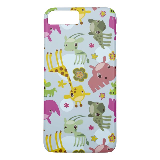 Capa Para iPhone, Case-Mate teste padrão animal do safari (Verso)