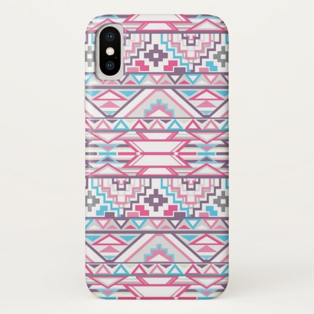 Capa Para iPhone, Case-Mate Teste padrão asteca geométrico abstrato 3 (Verso)