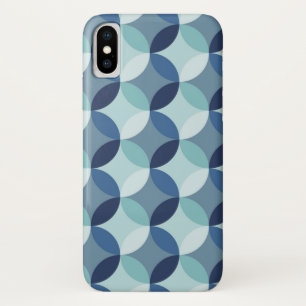 Capa Para iPhone Da Case-Mate Teste padrão azul do círculo