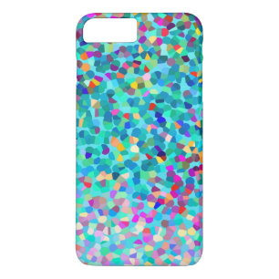 Capa Para iPhone Da Case-Mate Teste padrão colorido azul colorido da arte