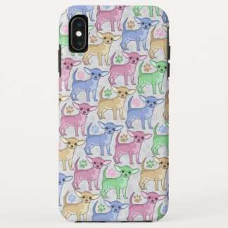 Capa Para iPhone Da Case-Mate Teste padrão colorido do amante da chihuahua