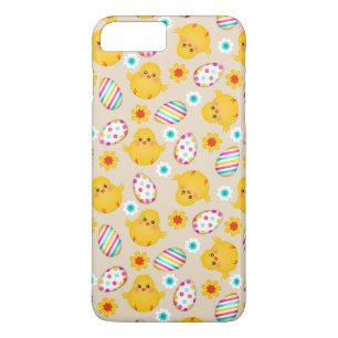 Capa Para iPhone Da Case-Mate Teste padrão colorido dos ovos da páscoa e dos