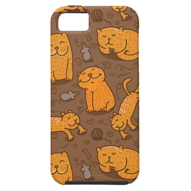 Capa Para iPhone, Case-Mate Teste padrão com gatos (Traseira)