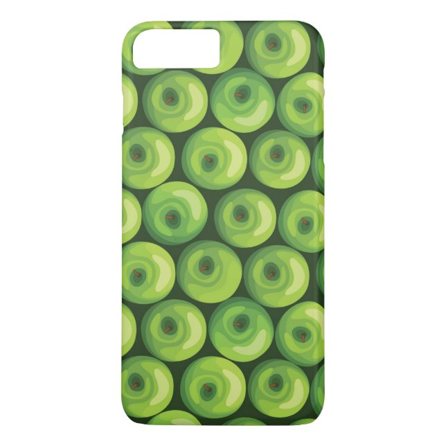 Capa Para iPhone, Case-Mate Teste padrão com maçãs verdes (Verso)