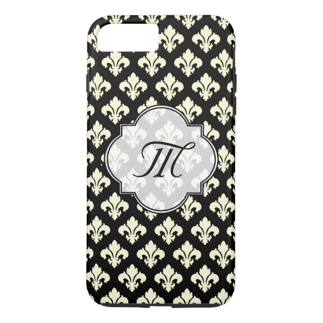 Capa Para iPhone, Case-Mate Teste padrão da flor de lis (Verso)