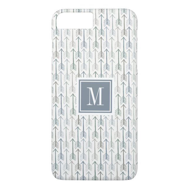 Capa Para iPhone, Case-Mate Teste padrão da seta do Wanderlust da aguarela do (Verso)