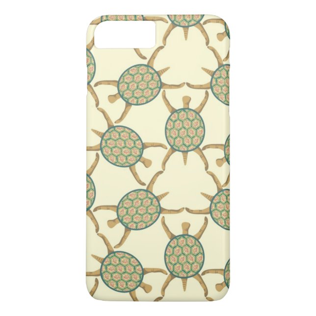 Capa Para iPhone, Case-Mate Teste padrão da tartaruga (Verso)