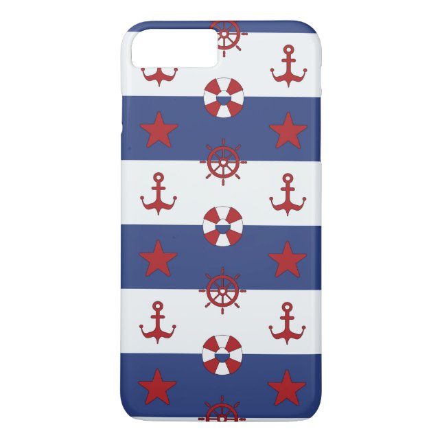 Capa Para iPhone, Case-Mate Teste padrão de bandeira dos Estados Unidos (Verso)