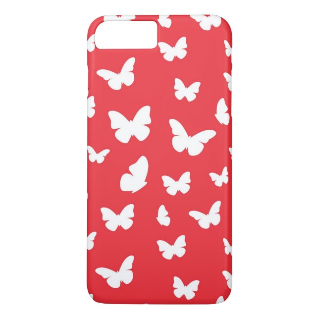 Capa Para iPhone, Case-Mate Teste padrão de borboleta (Verso)