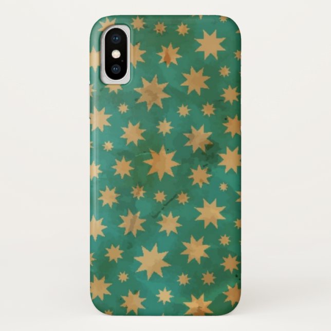 Capa Para iPhone, Case-Mate Teste padrão de estrelas (Verso)