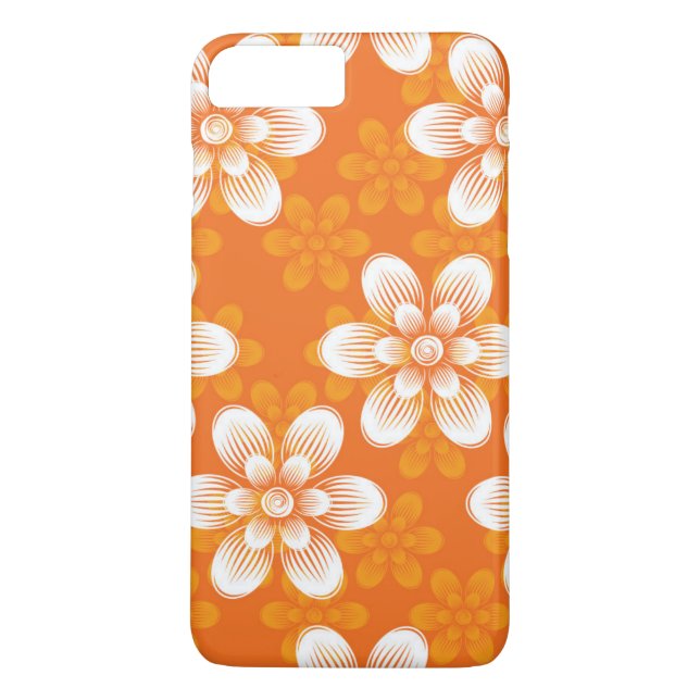 Capa Para iPhone, Case-Mate Teste padrão de flores (Verso)