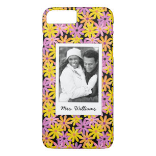 Capa Para iPhone Da Case-Mate Teste padrão de flores feito sob encomenda da fot