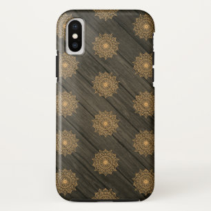 Capa Para iPhone Da Case-Mate Teste padrão de madeira e ornamentado
