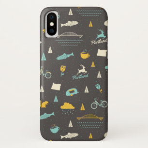 Capa Para iPhone Da Case-Mate Teste padrão de Portland, Oregon