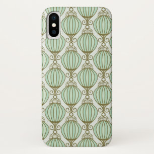 Capa Para iPhone Da Case-Mate Teste padrão do azul de Motton