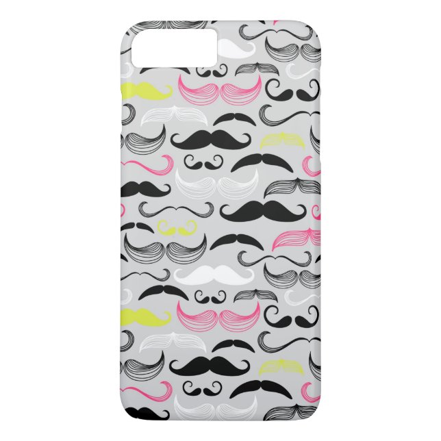 Capa Para iPhone, Case-Mate Teste padrão do bigode, estilo retro (Verso)