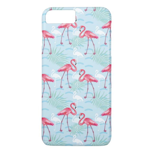 Capa Para iPhone, Case-Mate Teste padrão do flamingo (Verso)