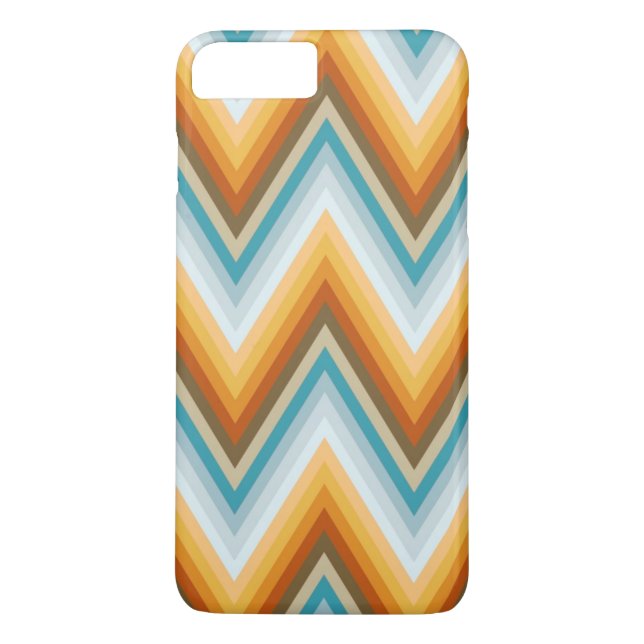 Capa Para iPhone, Case-Mate Teste padrão do fundo de Chevron (Verso)