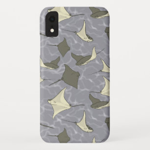 Capa Para iPhone Da Case-Mate Teste padrão do oceano da arraia-lixa de Cownose