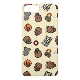 Capa Para iPhone Da Case-Mate Teste padrão do pelotão Deadshot Emoji do