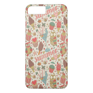 Capa Para iPhone Da Case-Mate Teste padrão do verão com sorvete